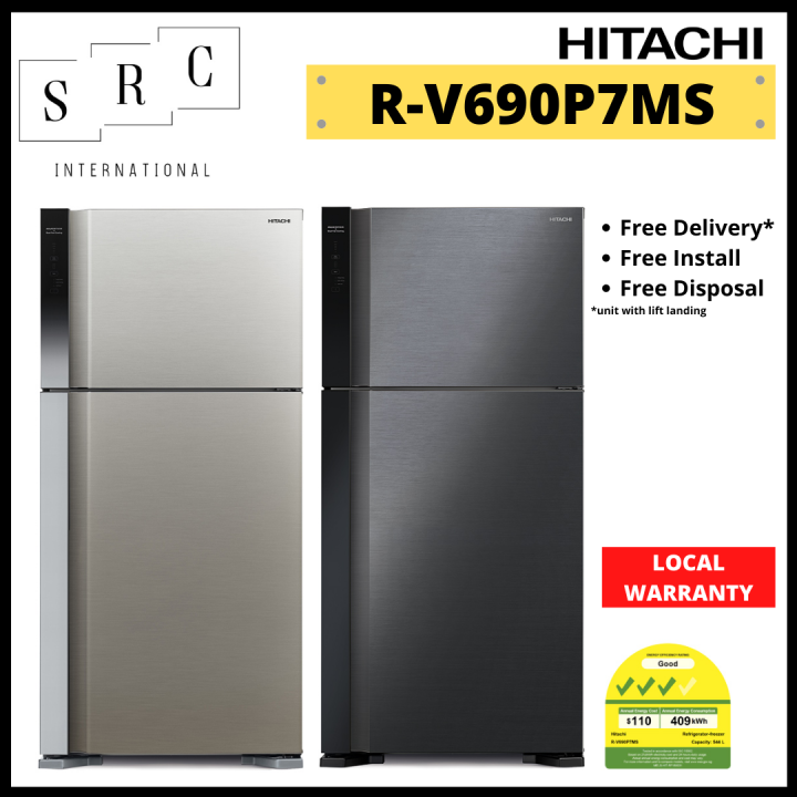 hitachi 550l fridge