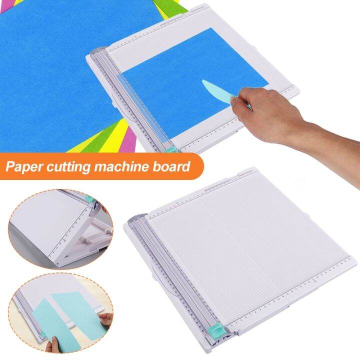 【hot】 Paper Trimmer Scoring Board Cutter Photo Scrapbook Blades Cutting
