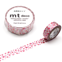 mt scattered dot MT01D542 เทปตกแต่งวาชิ ลาย จุด กระจาย แบรนด์ KAMOI mt masking tape ประเทศญี่ปุ่น