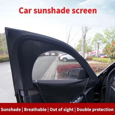 1pcs Universal Car Window Sun Shades Auto UV Protect Window Curtain Mesh Anti Visor Sunshade Mosquito Sun Side O4S4