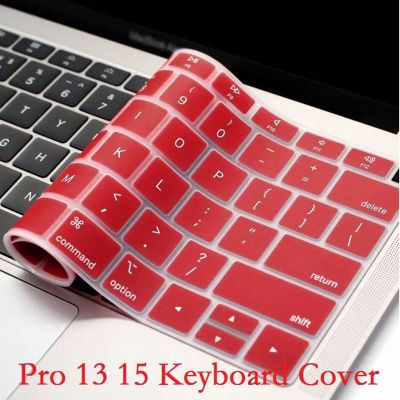 EU US English Keyboard Skin for Macbook Pro 13 15 CD ROM A1278 A1286 Keyboard Cover Slim Waterproof Skin Film Protector Keyboard Accessories
