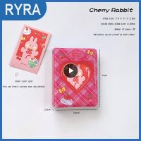 Photo Album 3 Inch Mini Mini Instax Photo Album Cute Little Bear Rabbit 40 Pockets Waterproof Photocard Holder Pp Polaroid Album