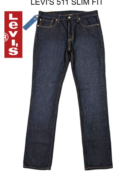 Quần jeans nam levi's 511 Slim Fit BIG SIZE Hàng Hiệu 