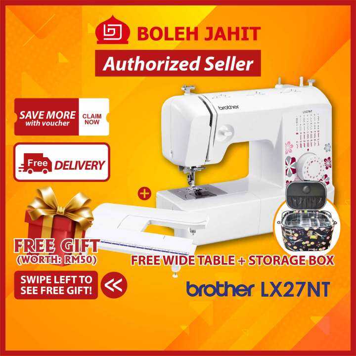 Brother LX27NT Basic Sewing Machine Lazada