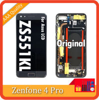 5.5 "เดิมสำหรับ Asus Zenfone 4 Pro สัมผัสหน้าจอ LCD หน้าจอดิจิตอล ZS551KL อุปกรณ์เสริมสำหรับ Asus อะไหล่จอ LCD Z01GD