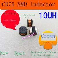 2023 ☆ 5ชิ้นตัวเหนี่ยวนำ CD75--10UH 2.3A SMD ตัว7x7.8x5พลังงาน SMD7850