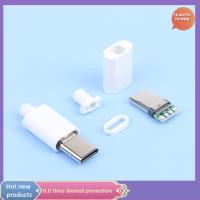 สง่างาม2ชุด Type-C Micro USB 3.1ปลั๊กตัวผู้ตัวต่อที่ชาร์ทเร็วในปัจจุบันสูง