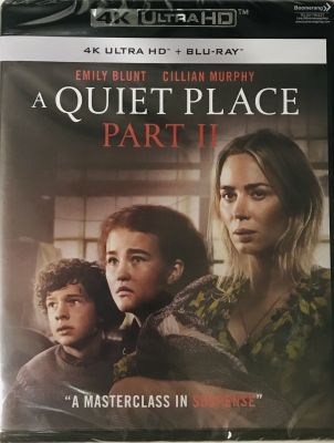Quiet Place Part II, A /ดินแดนไร้เสียง 2 (4K+Blu-ray) (4K/BD มีเสียงไทย มีซับไทย) (Boomerang) (หนังใหม่)