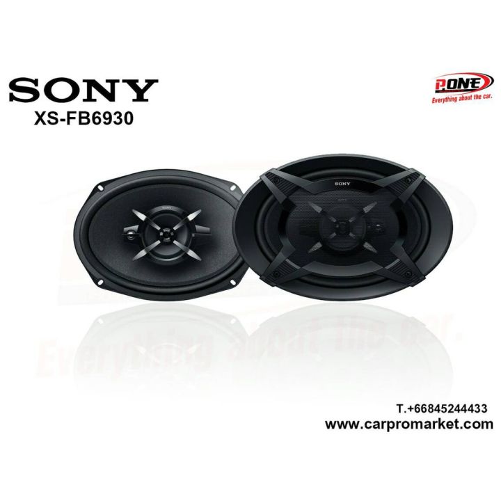 sony-xs-fb6930-ลำโพงแกนร่วม-3-ทาง-ขนาด-6x9-นิ้ว-จำนวน-1-คู่-ลำโพงแกนร่วม-ลำโพงรถ-sony