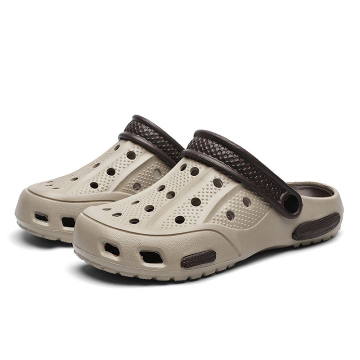 ขายดีที่สุด-ioztt2023-2021-men-slippers-shoes-cr-fashion-beach-sandals-flat-flip-flops-hollow