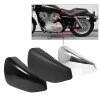 1 cái nắp pin bên trái xe máy chrome màu đen thép cho harley sportster 48 - ảnh sản phẩm 1