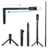 MaxGo for Insta360 X3 Accessories Rotating Bullet Time Invisible Selfie Stick Tripod Monopod Mount for Insta 360 ONE X2 Gopro