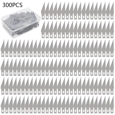 【YF】 2023 New 300pcs Steel Replacement Hobby Blades for Carving Art Work Cutting Paper Sculpture Craft