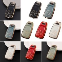 SENSET อุปกรณ์เสริมรถยนต์ สีทึบทึบ การป้องกันเต็มรูปแบบ ตัวป้องกัน FOB keyless ปลอกหุ้มเปลือกหอย เคสกุญแจรถ เคสกุญแจรีโมท ปลอกหุ้มกุญแจ