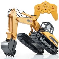 [COD] Oversized rechargeable wireless remote control excavator model toy engineering vehicle boy hook machine