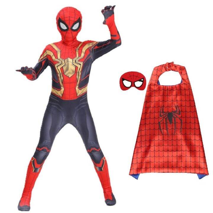 halloween-kid-avengers-hero-spiderman-l-venom-panther-cosplay-costume-boy-and-girl-party-holiday-christmas-purim-cosplay-costume