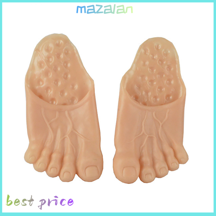 mazalan-ฮาโลวีนตลก-hulk-รองเท้าแตะรองเท้าปก-bigfoot-halloween-gift