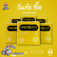 ถุงยางอนามัย 45 วันทัช ซี๊ด ถุงยาง Onetouch ซี๊ด เล็กพิเศษ ฟิตกระชับ ขนาด 45 มม. (6 กล่อง)