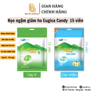Gói 15 viên Eugica Candy kẹo ngậm giảm ho đau họng từ thảo dược Mega We