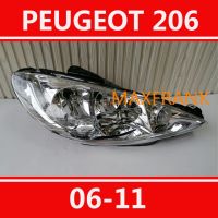 FOR PEUGEOT 206 06 07 08 09 10 11 HEADLAMP  HEADLIGHT  LENS HEAD LAMP FRONT LIGHT HEADLAMP ไฟหน้าเลนส์ไฟหน้าไฟฉายคาดศีรษะด้านหน้าสำหรับ PEUGEOT 206 06 07 08 09 10 11