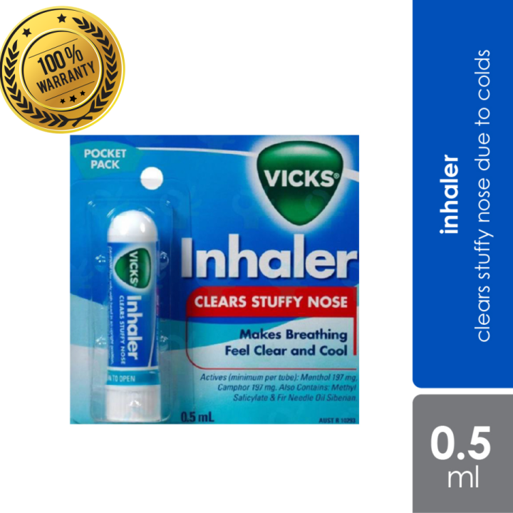 VICKS Inhaler Original 0.5mL | Lazada