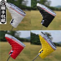 ★NEW★ Korean version of canvas shoes straight one-word putter cover personalized golf club cover head cover protective cover cap cover