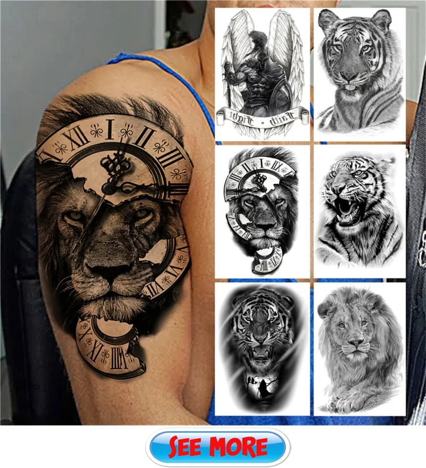 Maori Lion chest tattoo picture for men - Best Tattoo Ideas Gallery
