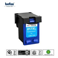 【Hot deal】 Befon XL สำรอง817ที่เข้ากันได้สำหรับหมึกสี817สำหรับ DeskJet 3658 3658 3668 5168 3358 7268 1218