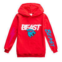 Mr Beast Lightning Cat ชายหญิงเสื้อกันหนาวมีฮู้ดแขนยาวเสื้อกันหนาวฮู้ด H1141A เสื้อผ้าเด็กฤดูใบไม้ผลิฤดูใบไม้ร่วงกีฬา