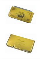 ปลอกหุ้มด้านบนและล่างมี3สีสำหรับ3DS XL เคสฝาครอบด้านบนและล่าง