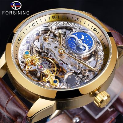 The new forsining and the States mens leisure waterproof hollow out mechanical automatic watches ✿❖