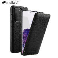 Melkco เคสหนังแท้เคสแบบฝาพับสำหรับ Samsung Galaxy S20,เคสเคสกระเป๋าโทรศัพท์แนวธุรกิจวัว Note20 S9 S20เป็นพิเศษ10 Plus