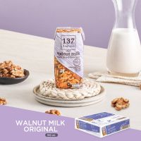 137 ดีกรี นมวอลนัทสูตรดั้งเดิม ขนาด 180 ml x pack of 3 x 12 (Walnut Milk Original 137 Degrees Brand)