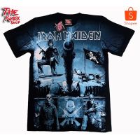 เสื้อวง Iron Maiden OVP สกรีนดิสชาร์ด MSD.1 เสื้อวงดนตรี เสื้อวงร็อค เสื้อลายเต็มตัว ไม่ร้อน รีบทับได้