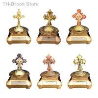 Brook Store เครื่องประดับโลหะตกแต่งรูปปั้นการทำสมาธิสวดมนต์เครื่องประดับตกแต่ง T84E