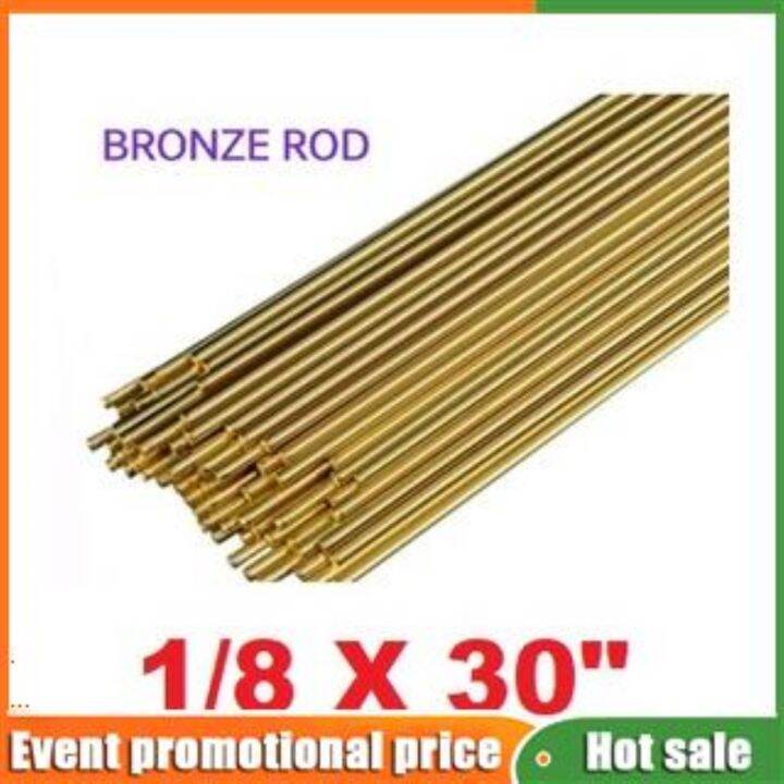 BRONZE ROD 1/8 X 30 FOR BLAZING METALS (SOLD PER PC) Lazada PH
