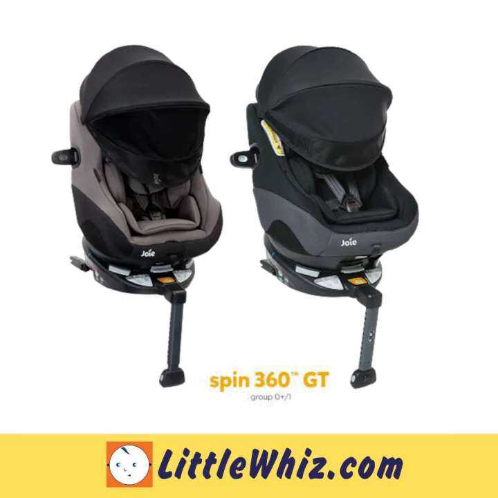 Joie Spin 360 GT With Canopy Convertible Car Seat Warranty 1 Year