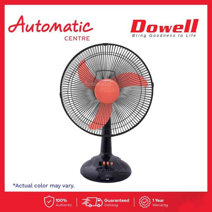 Dowell TF3 316B 16inch Desk Fan with Thermal Fuse and Oscillating