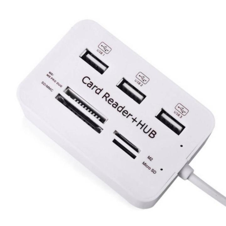 hot-สินค้าขายดีมากๆ-สั่งให้ทัน-หมดเร็ว-พร้อมส่ง-hub-usb-2-0usb-combo-multi-function-card-reader-usb3พอร์ต