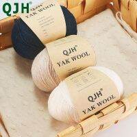 【jw】﹍  QJH Yak Wool Yarn for Knitting and Crocheting Sweaters/Scarves/Gloves 50g/piece (3piece)