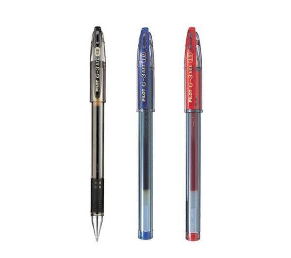 PILOT G3 GEL PEN 1.0MM(BL-G3-10) 1PCS (BLACK/RED/BLUE) | Lazada