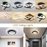 ZZOOI Modern Led Ceiling Lights Eye Protection Corridor Wall Lamp High-quality Balcony Ceiling Lamp Acrylic Decoration for Home