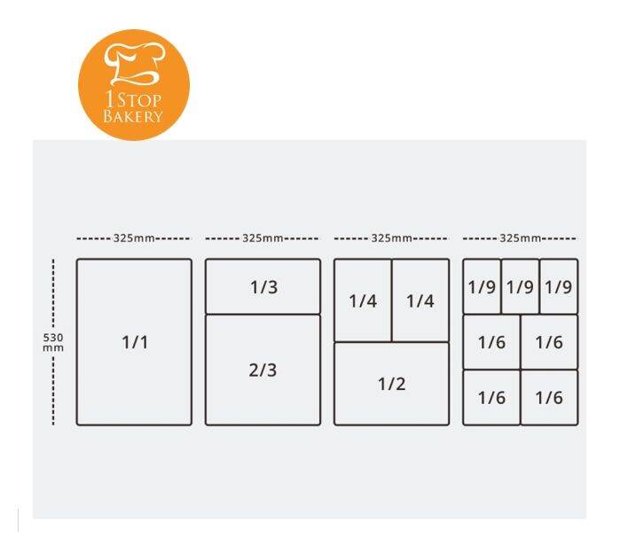 stainless-steel-service-pan-gn-1-6-ถาด-gn-ถาดสำหรับใช้ในครัว-ถาดใส่วัตถุดิบ-ถาดสแตนเลส