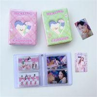 FDGFGG Kawaii การ์ดการเก็บสต็อกหนังสือผู้ถือบัตรประจำตัวอัลบั้มชื่อหนังสืออัลบั้มรูปที่เก็บบัตรแฟ้มเก็บการ์ด Kpop