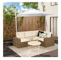 Parasol, hanging, white  270 cm.