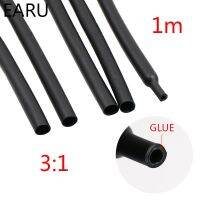 【cw】 1-20M/lots 3:1 Shrink Tube with Glue Wall Tubing Diameter 1.6/2.4/3.2/4.8/6.4//9.5/12.7mm Adhesive Lined Sleeve Wrap