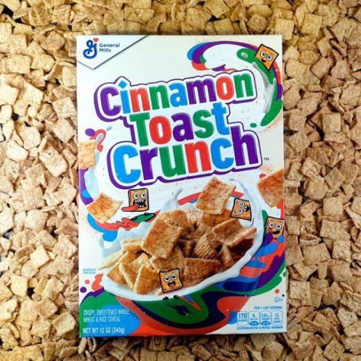 items-for-you-cinnamon-toast-crunch-362กรัม-อาหารเช้า-ซีเรียล-ธัญพืชข้าวสาลีอบกรอบผสมอบเชยชิ้น-นำเข้าจากอเมริกา