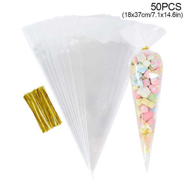 yf-50pcs-cellophane-transparent-cone-wedding-birthday-favors-wrap-supplies-plastic