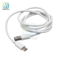 5a Usb Type-C/ ไมโคร Usb สายสำหรับซัมซุง S9 S20 S8 Xiaomi Huawei P30 Pro โทรศัพท์มือถือชาร์จเร็วสายชาร์จสายเคเบิลสีขาว1เมตร