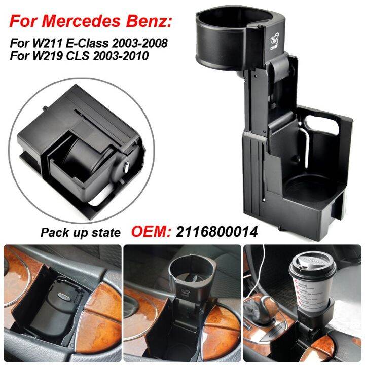 Car Water Cup Holder Center Console Mount Cup Bottle Holder For